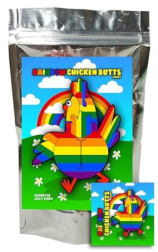 Vista 105 de Zombie Butts - Caramelos de jalea de frutas con sabor a manzana verde, divertidos rellenos de calcetines navideños, regalo gracioso para Colillas