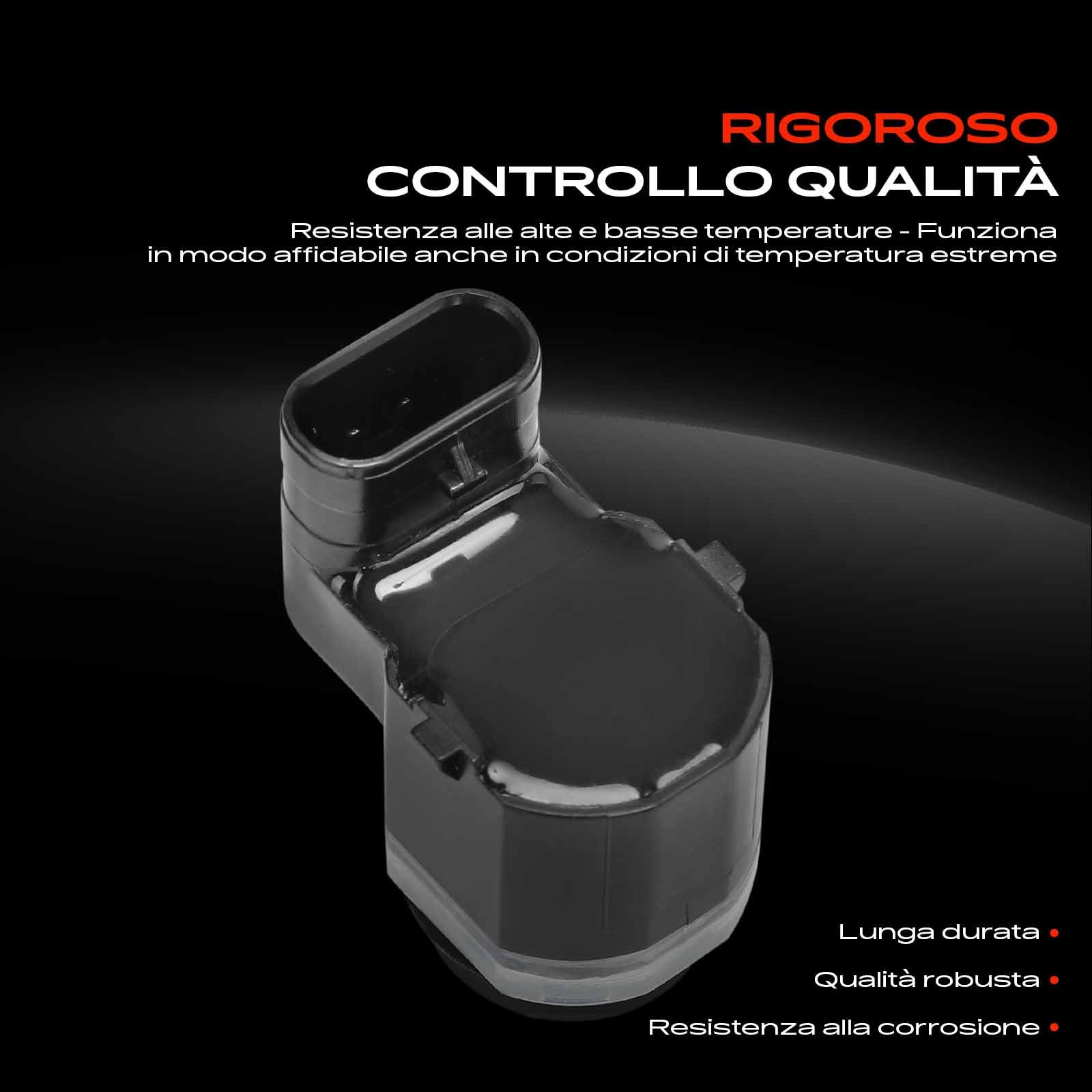 Frankberg 4 sensori di parcheggio anteriori e posteriori 30786319 | Compatibile con: S80 II 124, S60 II 134, V40 Cross Country 526, V40 Hatchback 525, XC70II136, V60 Van/Estate 155