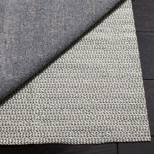 SAFAVIEH Non Slip Anti Skid Grippy Stay in place Rug Pad Under Carpet, Stable on all Hard Floors (6' Square)