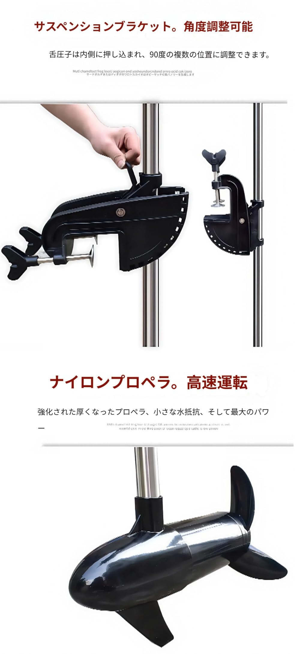 Amazon.co.jp: kiwet エレキモーター 、エレキモーター ハンドコン