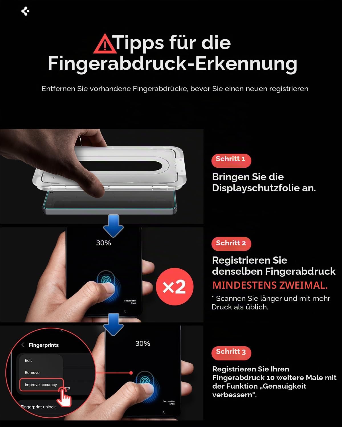 Spigen Ultra Hybrid MagFit Bundle - MagSafe Durchsichtige Hülle & Displayschutzfolie für Galaxy S26
