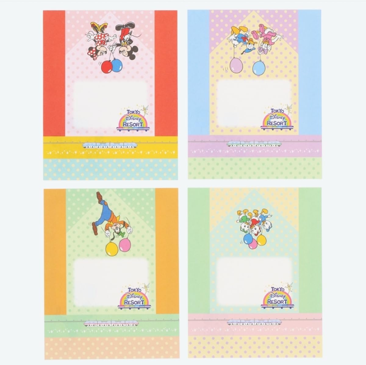 Amazon.co.jp: ディズニー ミッキー & フレンズ おりがみメモ 10絵柄