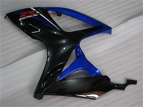 Miniatura 6 de Carrocería de plástico negro azul carenado apto para Suzuki 2006 2007 GSXR 600 750 inyección ABS nuevo marco 06 07 GSXR-600 750
