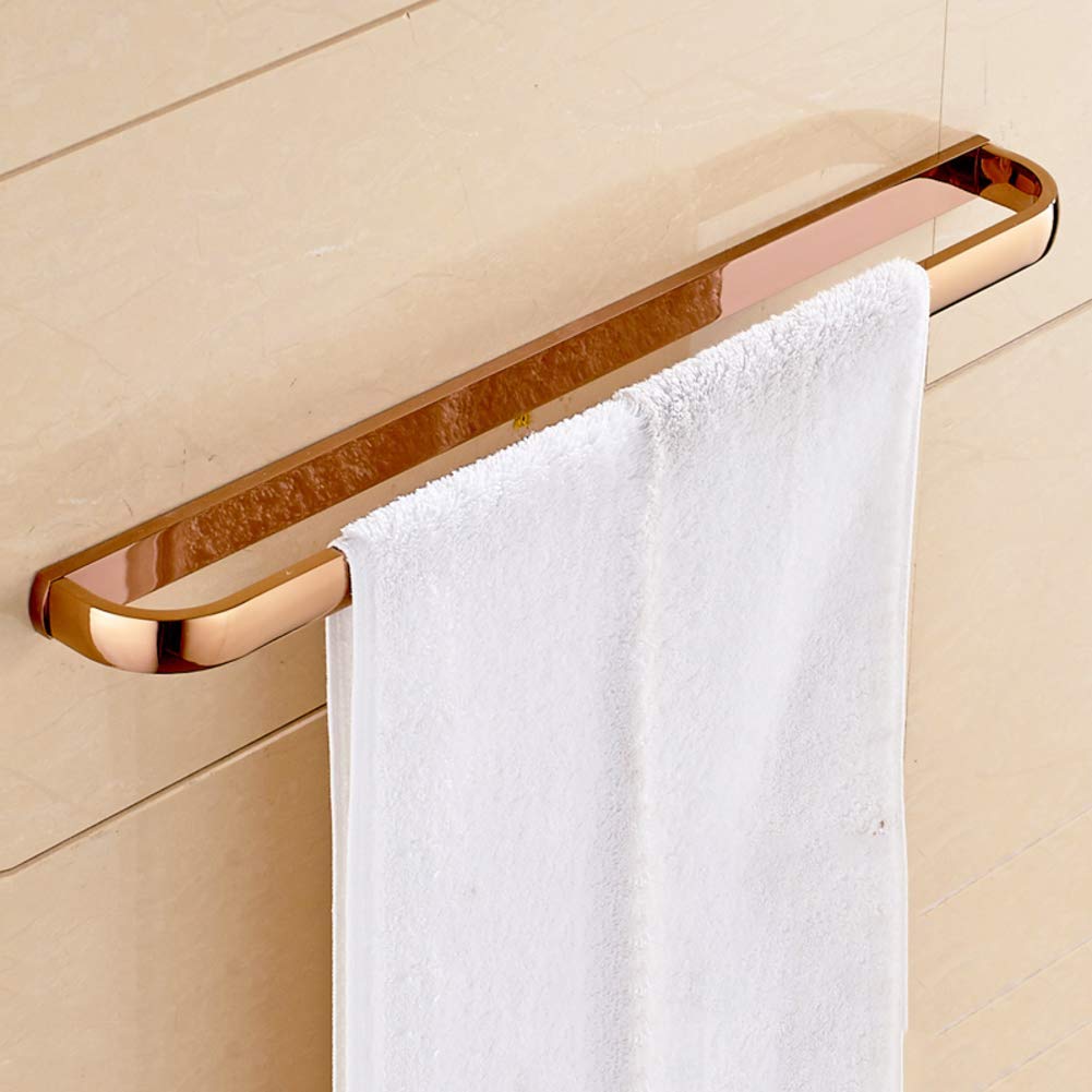 Porte-serviettes rétro en cuivre doré pour organiser votre bain