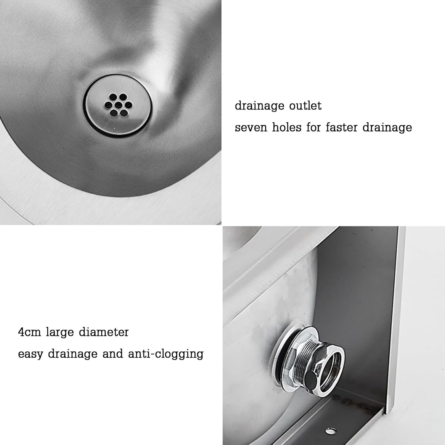 Durable 304 Stainless Steel Urinal for Men, Wall Mounted with Touch-Free Flush and Easy-Clean Surface, Perfect for Restaurants, Warehouses, KTV, Train Stations, and Parking Garages(Style-a)