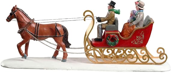 Lemax Christmas Village Victorian Sleigh Ride - 93433