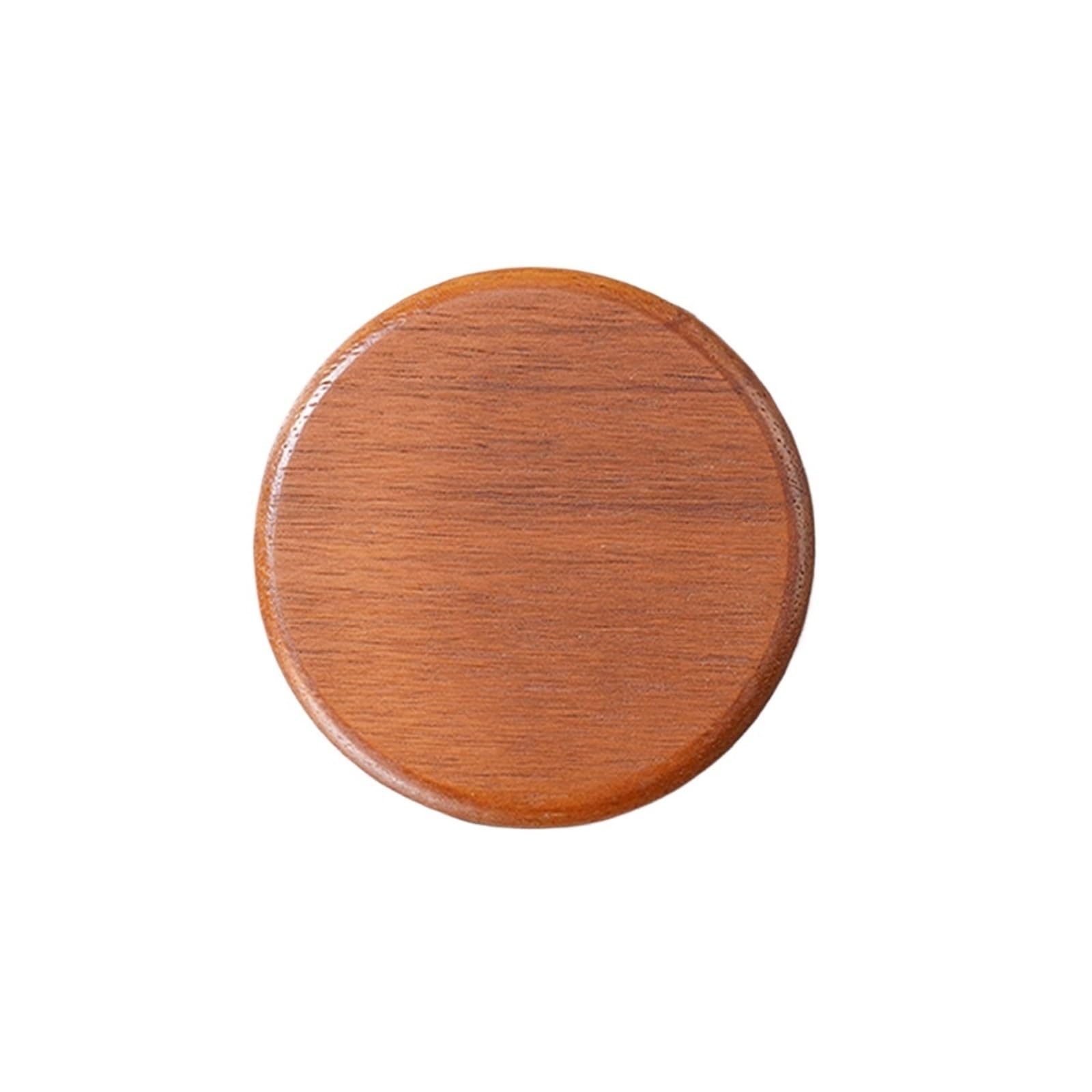 Insulated Coasters 6pcs Round Water Insulation Pad Tea Display Rack Bamboo Coaster Set Cup Holder for Home Decor Dining Table(B)