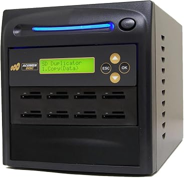 Acumen Disc 1 to 7 SD MicroSD Duplicator & DOD Eraser - 2GB/Min AD07-SDC