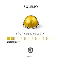 Vista 3 de Nespresso Cápsulas Vertuo, Solelio, café tostado suave, 30 cápsulas de café, prepara 7.8 onzas.