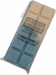 Island Paradise Wax Melts | Highly Scented | Eco Soy Wax, Cruelty & Vegan Free | (Approx. 50g)