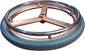 Ruote Anteriori Per Sedia A Rotelle Elettrica - 8 Pollici, Piene, Grigie, 200x50mm - Foto 5