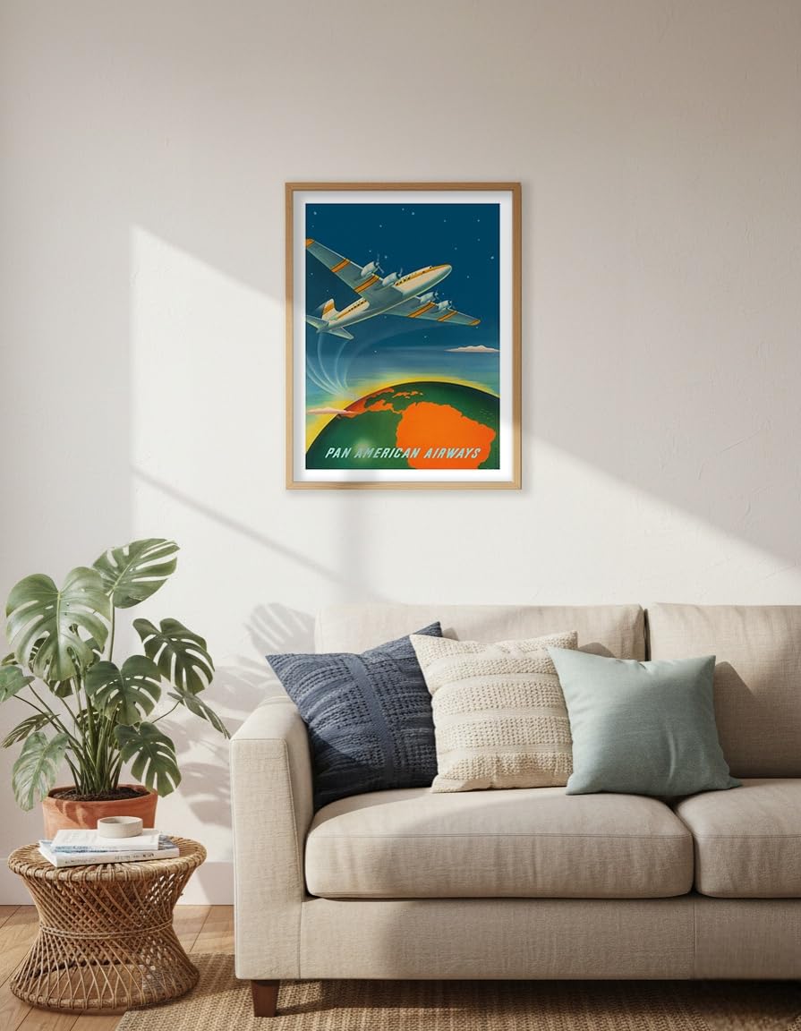 Amazon.com: Serving the Americas Since 1928 Matte Art Print