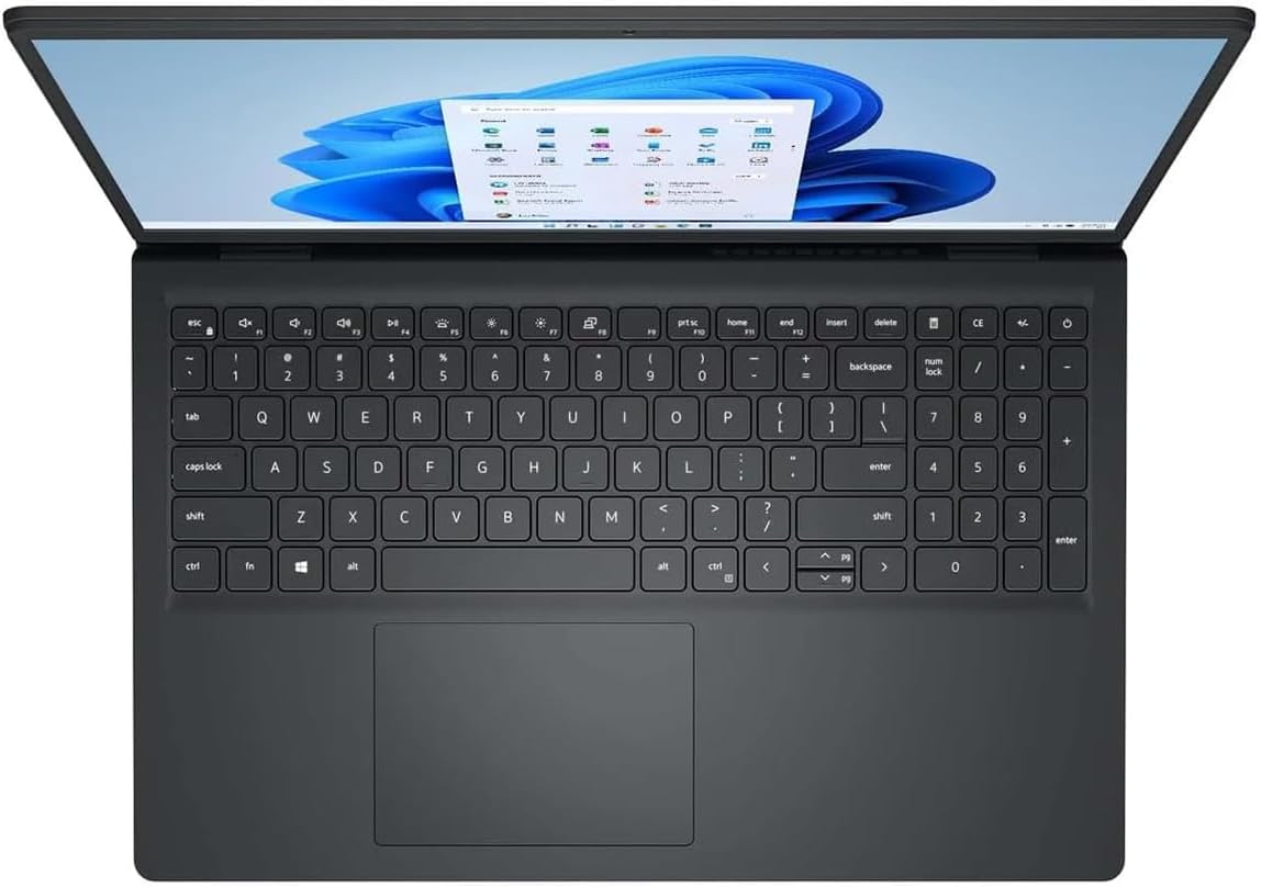 Dell Inspiron 15 Laptop with Touchscreen - Business & Student Laptop with Windows 11 pro, 15.6'' FHD Touchscreen, Intel 13-Core i7-1355U, Lifetime Office, Wi-Fi 6, 32GB RAM+ 2TB SSD (Black)