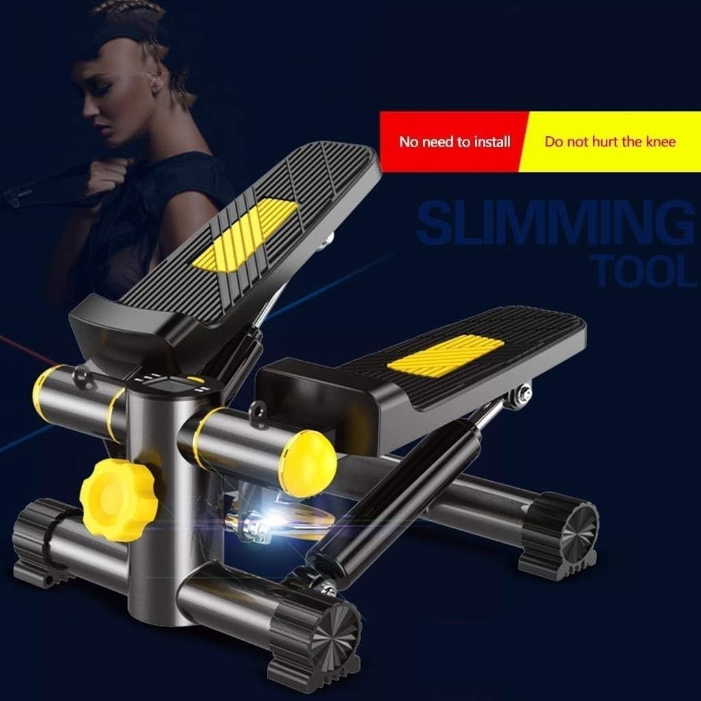 Stepper Fitness Exercise Stepper Upgraded Quality Steel Stepper Easy to Operate with Digital Display Burns 15% More Calories Than A Exercise Bike