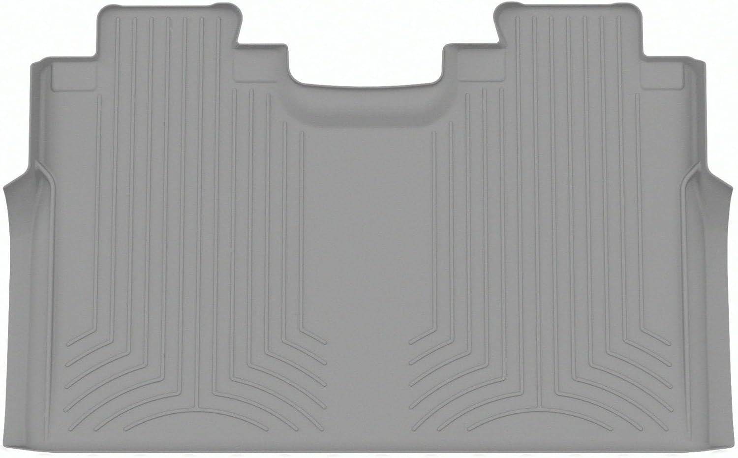 WeatherTech FloorLiner HP Custom Fit Floor Mats for Ford F-150 Lightning, F-150-2nd Row (466972IM), Grey