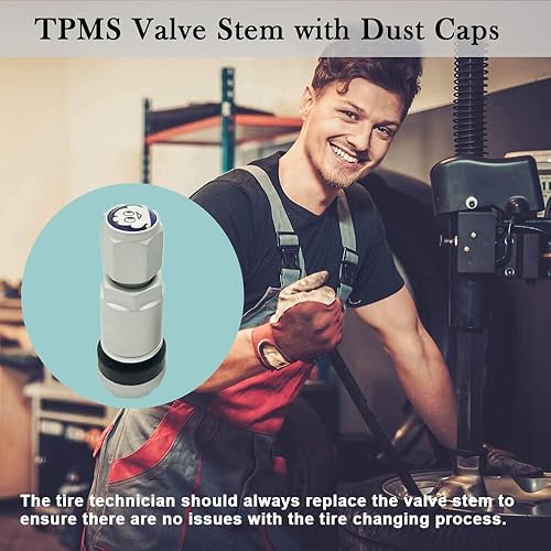 Miniatura 5 de Válvula de neumático sin cámara para automóvil, 8 piezas, atornillada, aleación de aluminio, a prueba de explosiones, neumático, TPMS, vástago de