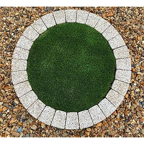 Granite and Concrete Garden Stones Circle Cover