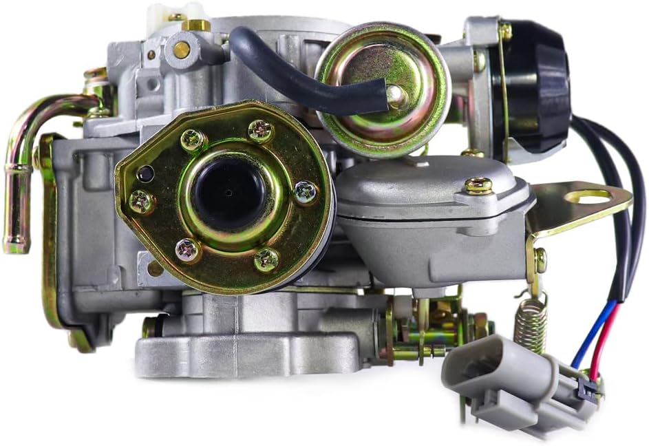 Car Carburetor for Nissan 720 Pickup 2.4L Z24 Engine, for 1983-1986 Pathfinder and 1994-2004 Pickup - Automatic Choke, Replace OE:16010-21G61, 1601021G61