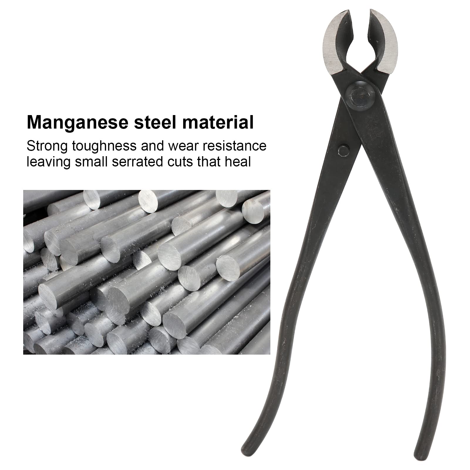 Forbici Per Bonsai - Taglierina Concava Da 8 Pollici Per Potatura E Modellazione - Foto 6