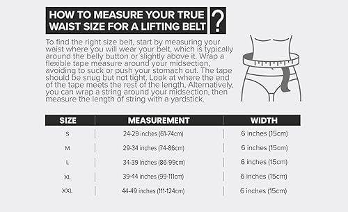 Miniatura 5 de Cinturón de levantamiento de pesas para hombres y mujeres, ideal para sentadillas, peso muerto, estocadas, ejercicios y entrenamiento, ideal para