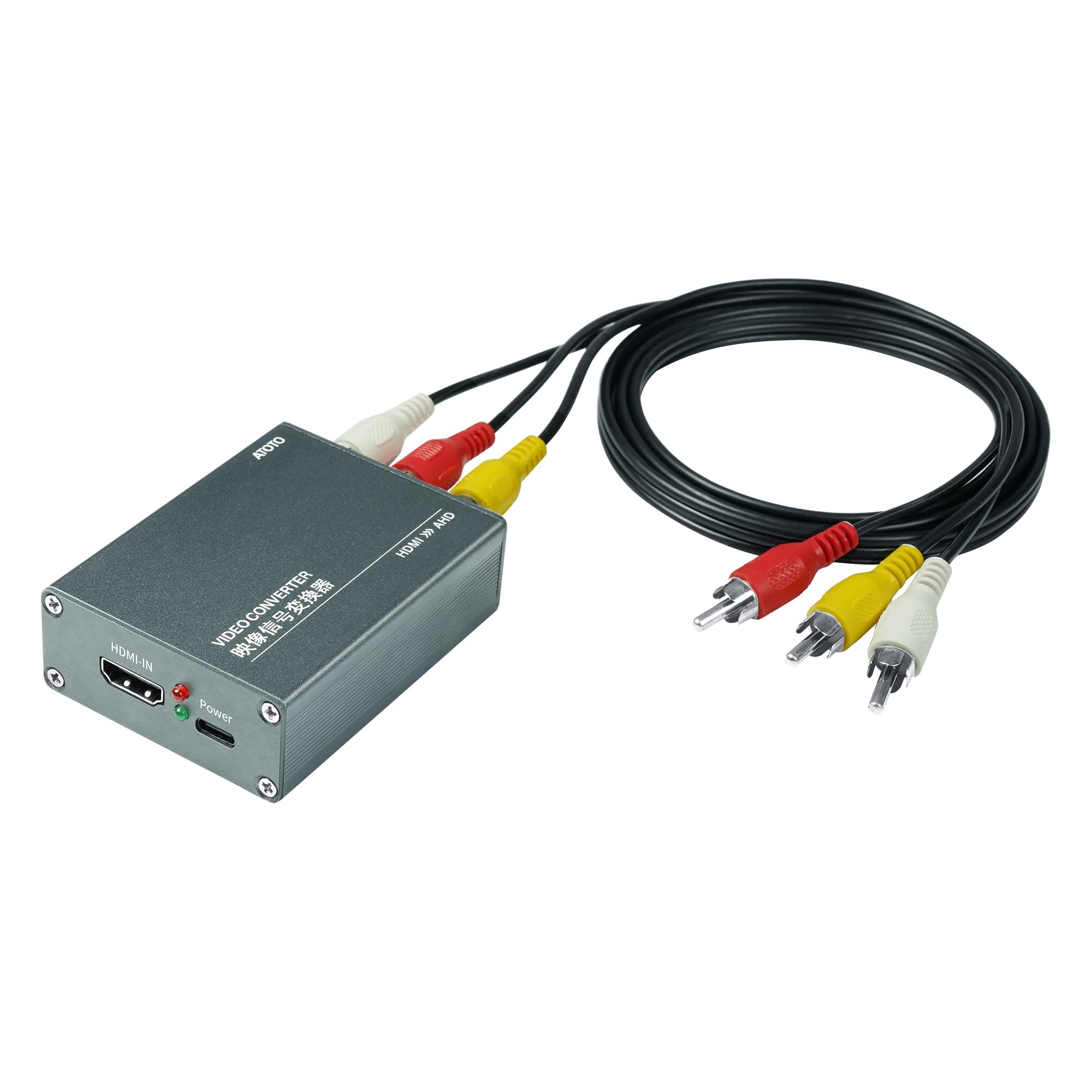 HDMI→AHD 映像信号変換器 AC-HAV50 Amazon.com: ATOTO AC-HAV50 Video Out Adaptor - HDMI to AHD