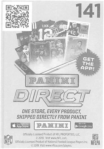 Miniatura 2 de 2019 NFL Football Panini Album Sticker #141 T.J. Carrie Cleveland Browns (2 inches Wide X 2 1/4 Inch Tall Individual Album Sticker)