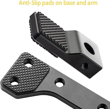 GPU Support Bracket, GPU Holder Stand, Adjustable GPU Sag Bracket Graphics Card Support for 12cm Fan Mount CNC Aluminum (0.63-6.3inch)