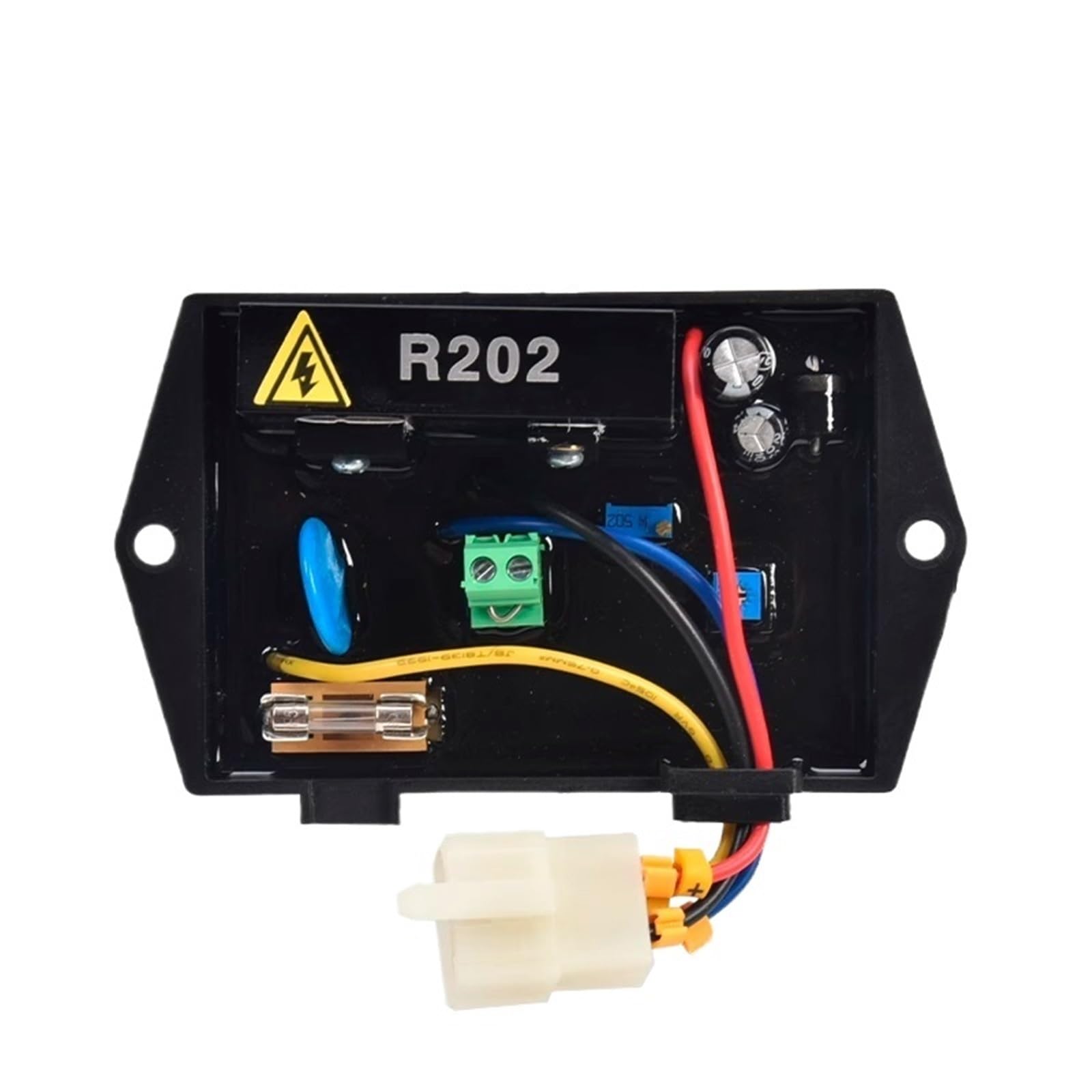 Nvsfzgiyg One Color 1Pcs R202 Voltage Regulator Board Gasoline Engine Generator Set Excitation Automatic Avr