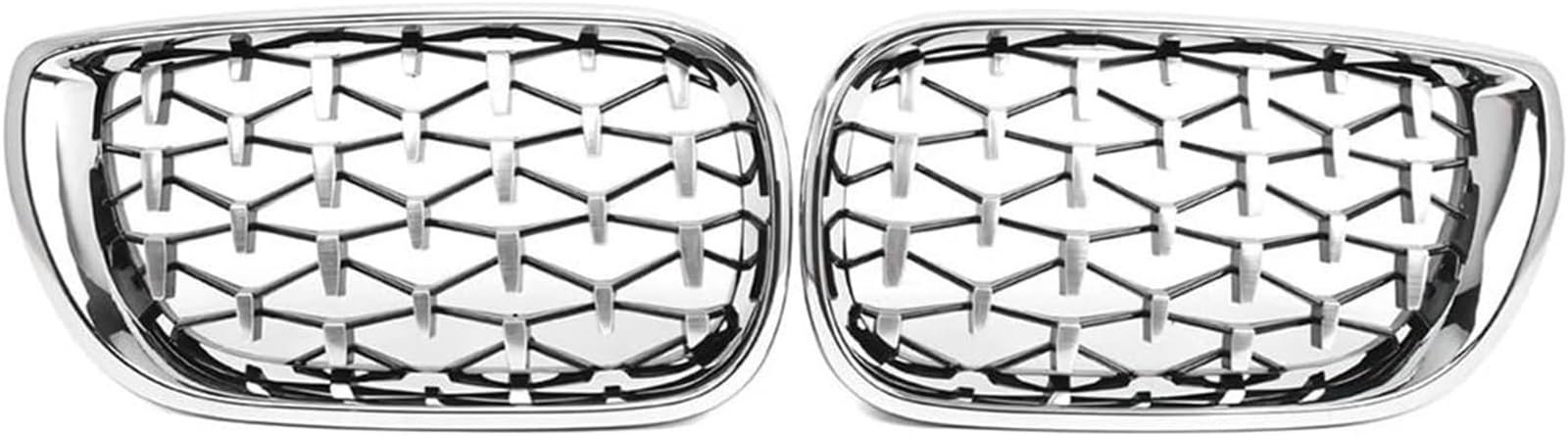 Grille antibrouillard cassée BMW E46 2002-2005 calandre avant de rechange - 7