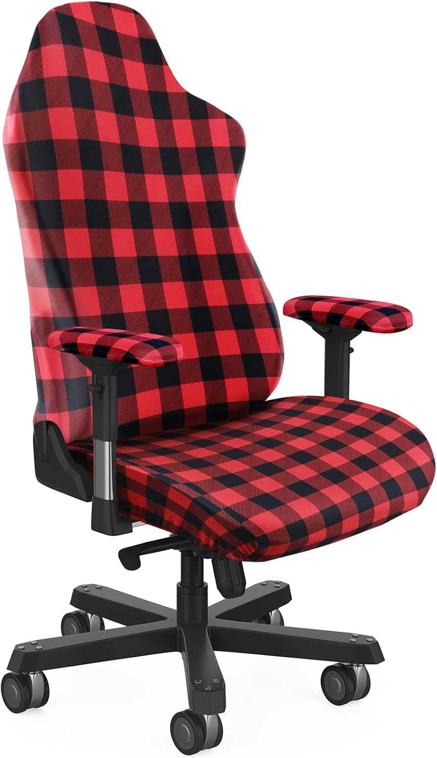 Gaming Chair Covers with Armrest Cover Stretchy Polyester Computer
