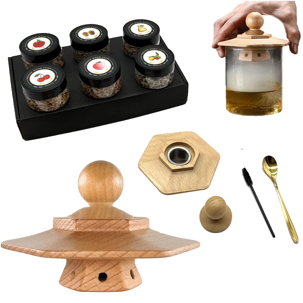Kit fumeur de whisky et bourbon, le cadeau d'anniversaire idéal pour papa et mari