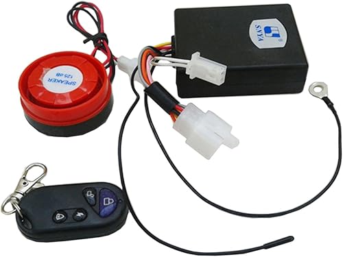 MCMP Sistema de alarma de seguridad antirrobo para motocicleta, control remoto, arranque del motor, 12 V, 125 dB, para ATV Dirt Bike Pocket Bike Pit