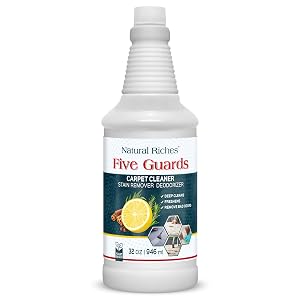 Natural Riches Organic Upholstery Carpet Cleaner Shampoo Solution Machine Use A Miracle Carpet Cleaner Stain Remover Deodorizing Formula