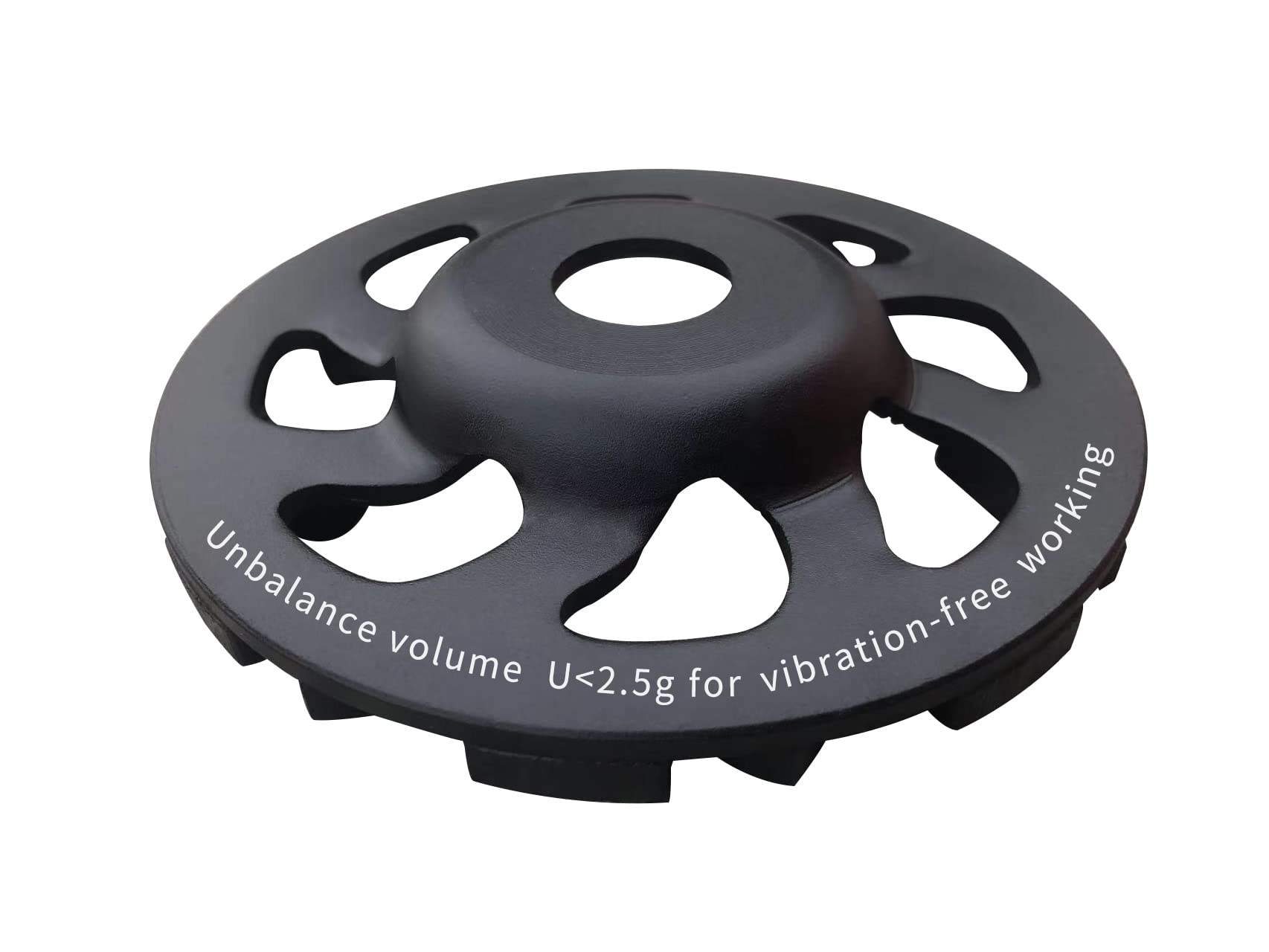 FANZTOOL Disco de diamante 180 x 22,2 mm, modelo H para hormigón, universal, con orificio grande para lijadora