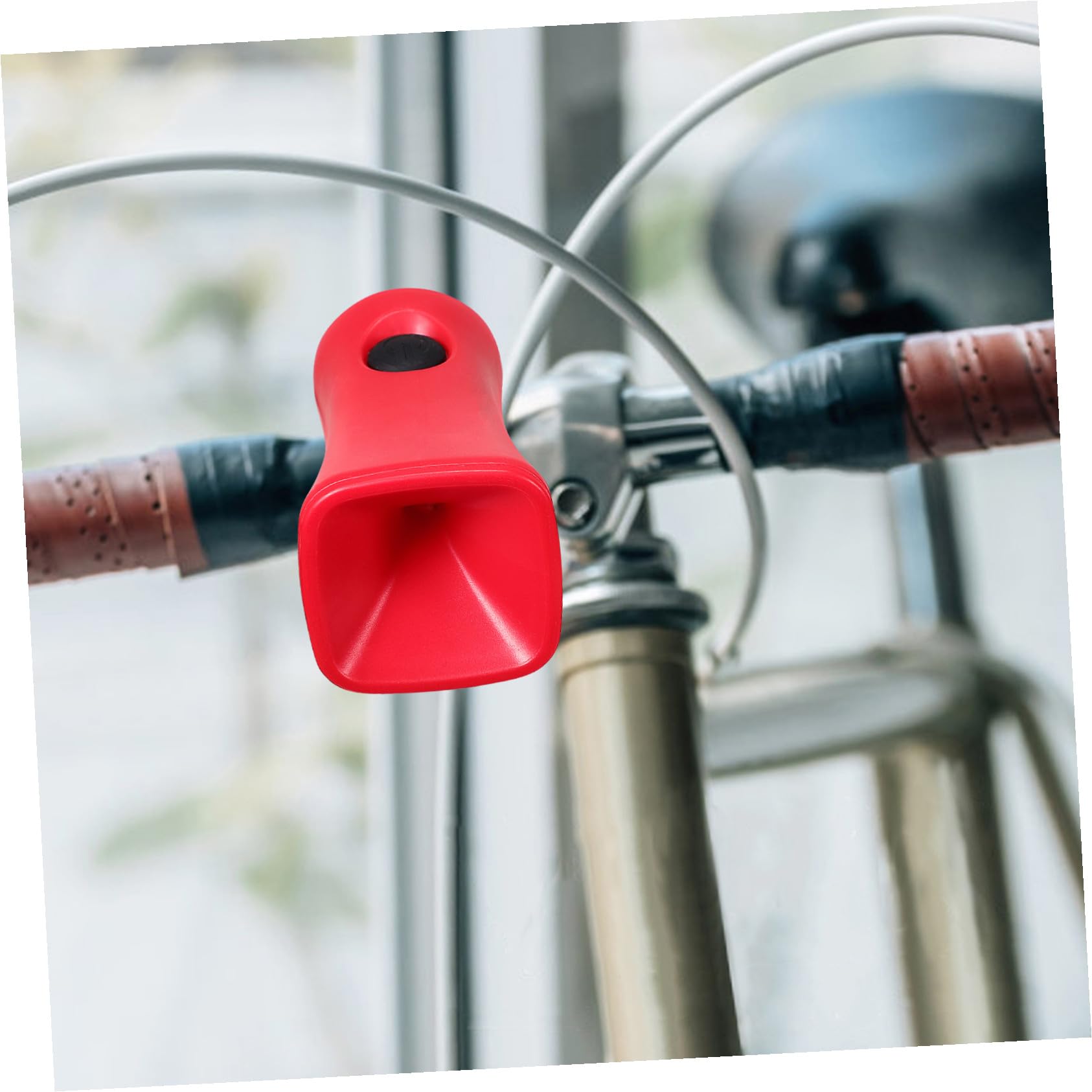 UKCOCO Cloche De Vélo Électrique Noire Avertisseur pour Guidon Installation Facile Compatible avec Types De Vélos