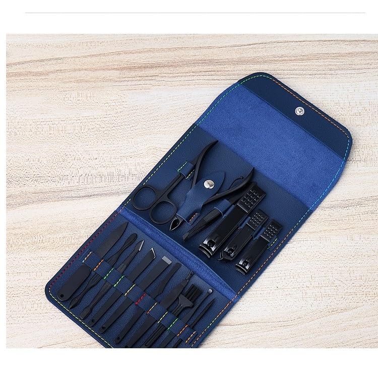 Ensemble coupe-ongles en acier inoxydable avec ciseaux de pédicure