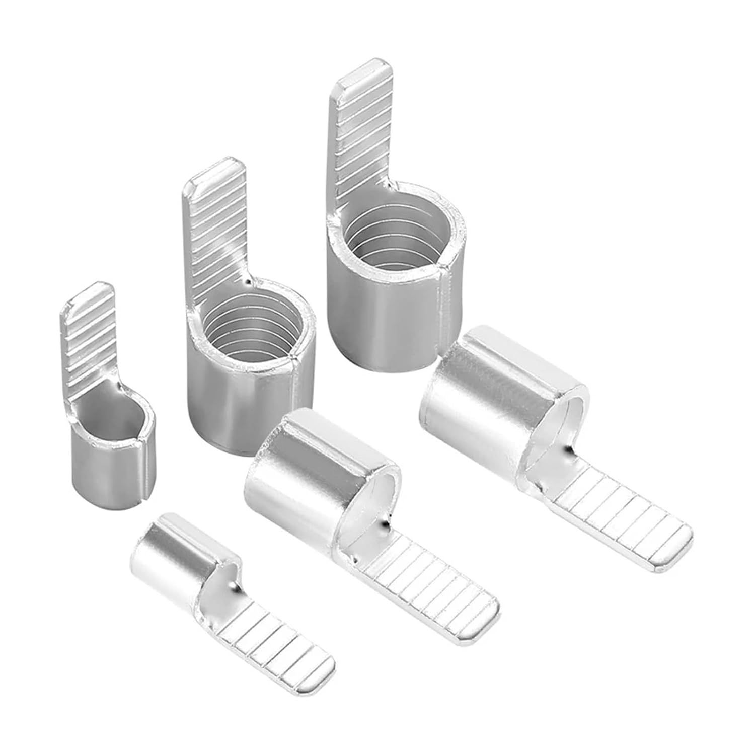 C45 Terminals Compatible DZ47 Air Switch Circuit Breaker Wire Connector Electric Cable Copper Crimp Terminal C45-1.5-50mm2(C45-50,50PCS)
