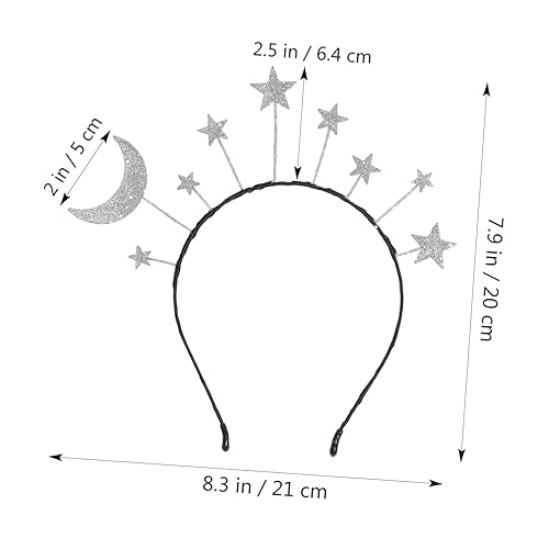 Miniatura 9 de minkissy 10 diademas para fiesta de Año Nuevo, accesorios para mujer, accesorios para mujer, fiesta de cumpleaños, cabeza, tiara nupcial, globos de