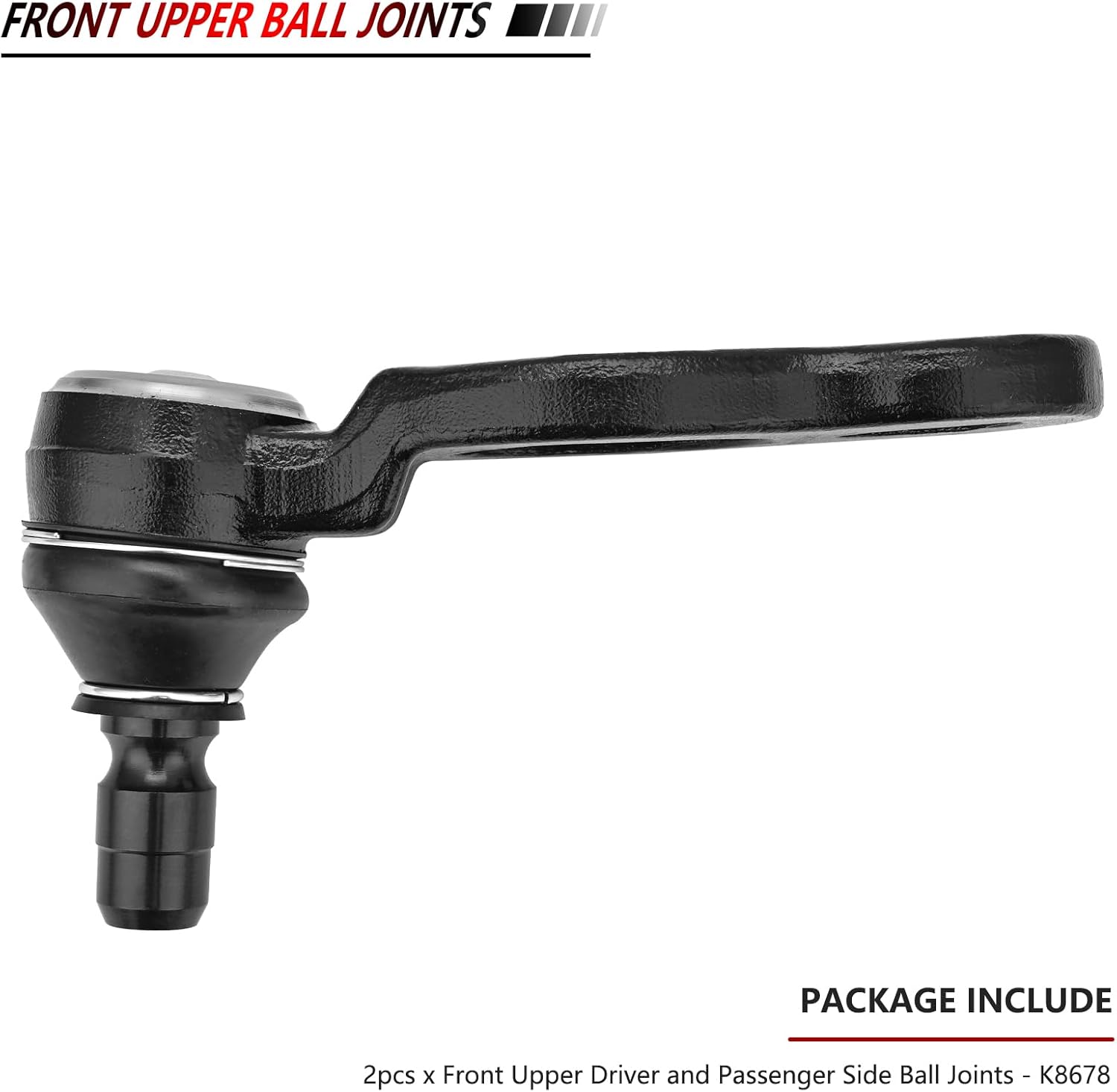 JLEO K8678 2PCS Front Upper Suspension Ball Joint for 1995-2002 Lincoln Town Car,for 1995-2002 Mercury Grand Marquis,for 1995-2002 Ford Crown Victoria