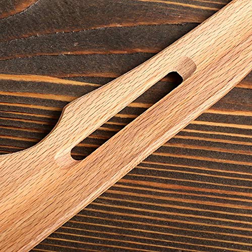 AEVVV Wooden Sword Toy Turkish Saber for Kids 26 in - Handmade Unsharpened Knife Toy Natural Beech Wood Green-Black Hilt - Outdoor Play Toy Weapons for Children 5 and Up - Thumbnail 3