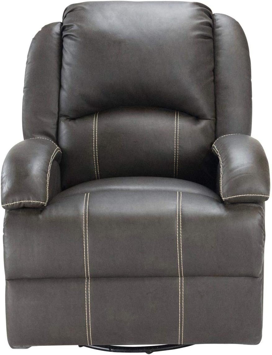 Thomas Payne 336969 RV Swivel Glider Recliner Beckham Walnut