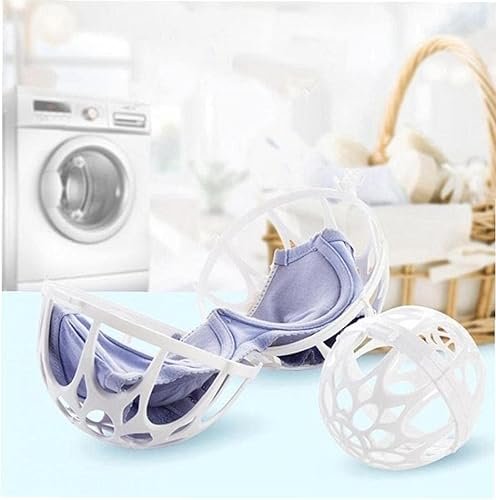 Miniatura 7 de Ropa interior para mujer, bolsa de lavado de ropa con forma de bola, doble esférico, bolsa de lavado, protector de sujetador, bolsas de ropa sucia,