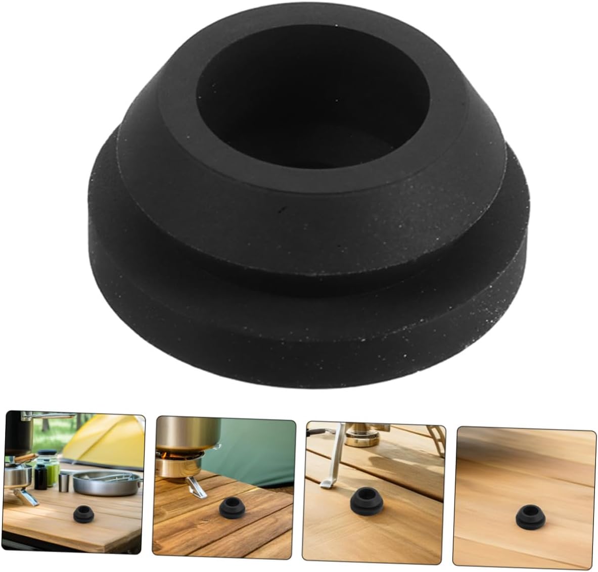 12pcs Rv Stove Top Grommet Kit Rubber Grate Feet Replacement for Compatible Stove Grates, Cooktop Parts for Outdoor Camping and Rv Cookers