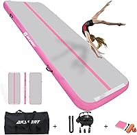 Vista 16 de AKSPORT Colchoneta inflable de gimnasia de 10 pies, 13 pies, 16 pies, 20 pies, 23 pies, con bomba de aire, para uso doméstico, entrenamiento