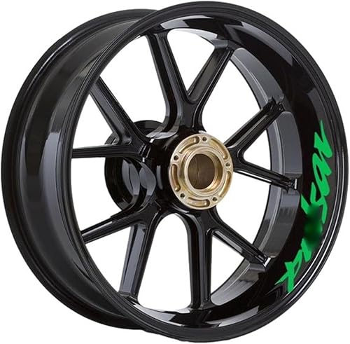 Miniatura 30 de Motorcycle Wheel for Bajaj for Pulsar 200 for Dominar 400 Wheel Stickers Motorcycle Wheel Stickers Outer Rim Stripe Sticker Decal (Color : 19)