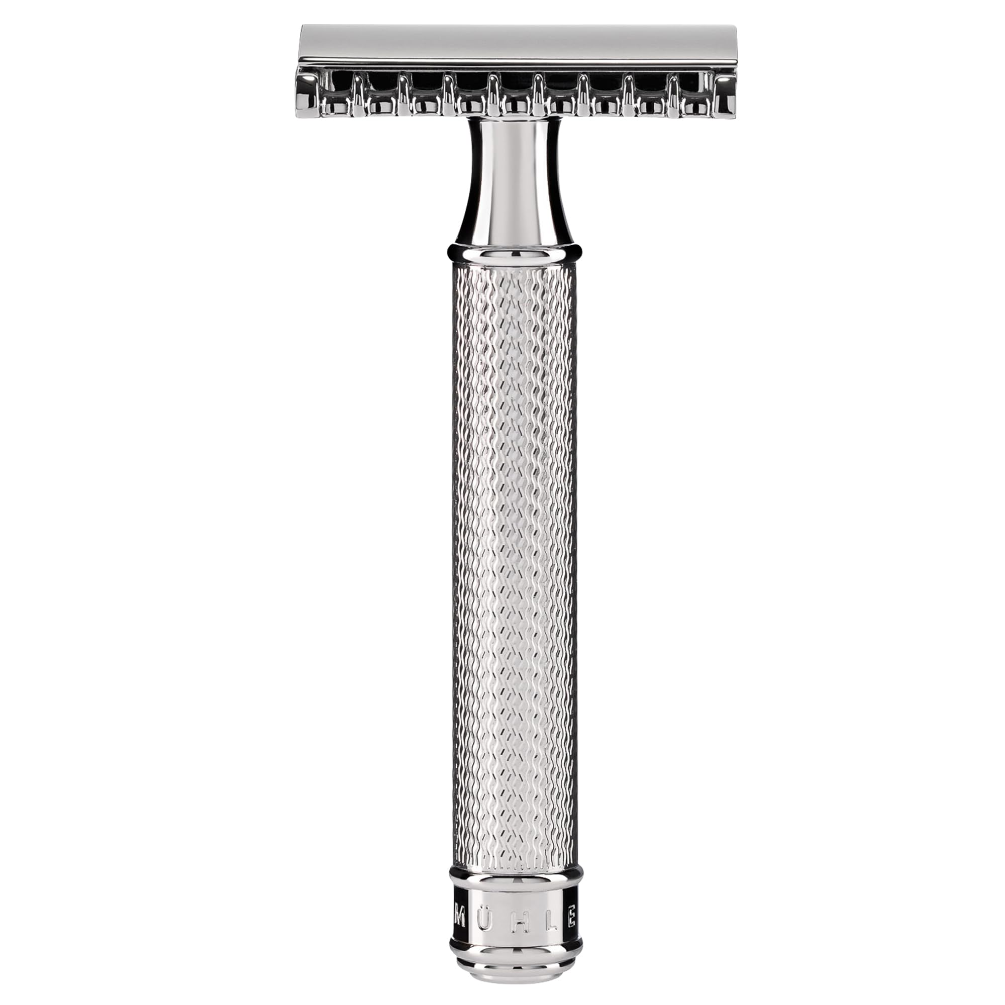 MÜHLE TRADITIONAL Chrome Safety Razor (Open Comb) Silver