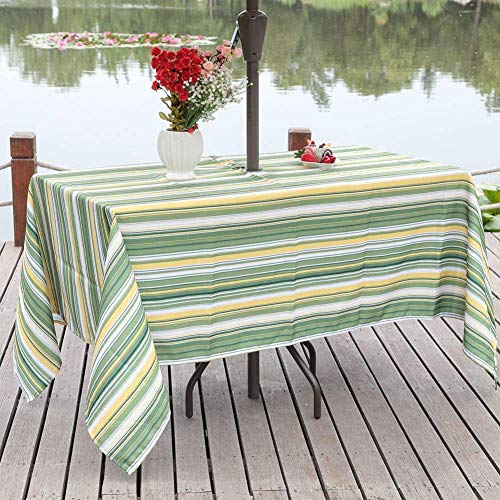 Nappe imperméable 152 x 213 cm avec fermeture éclair pour parasol de jardin