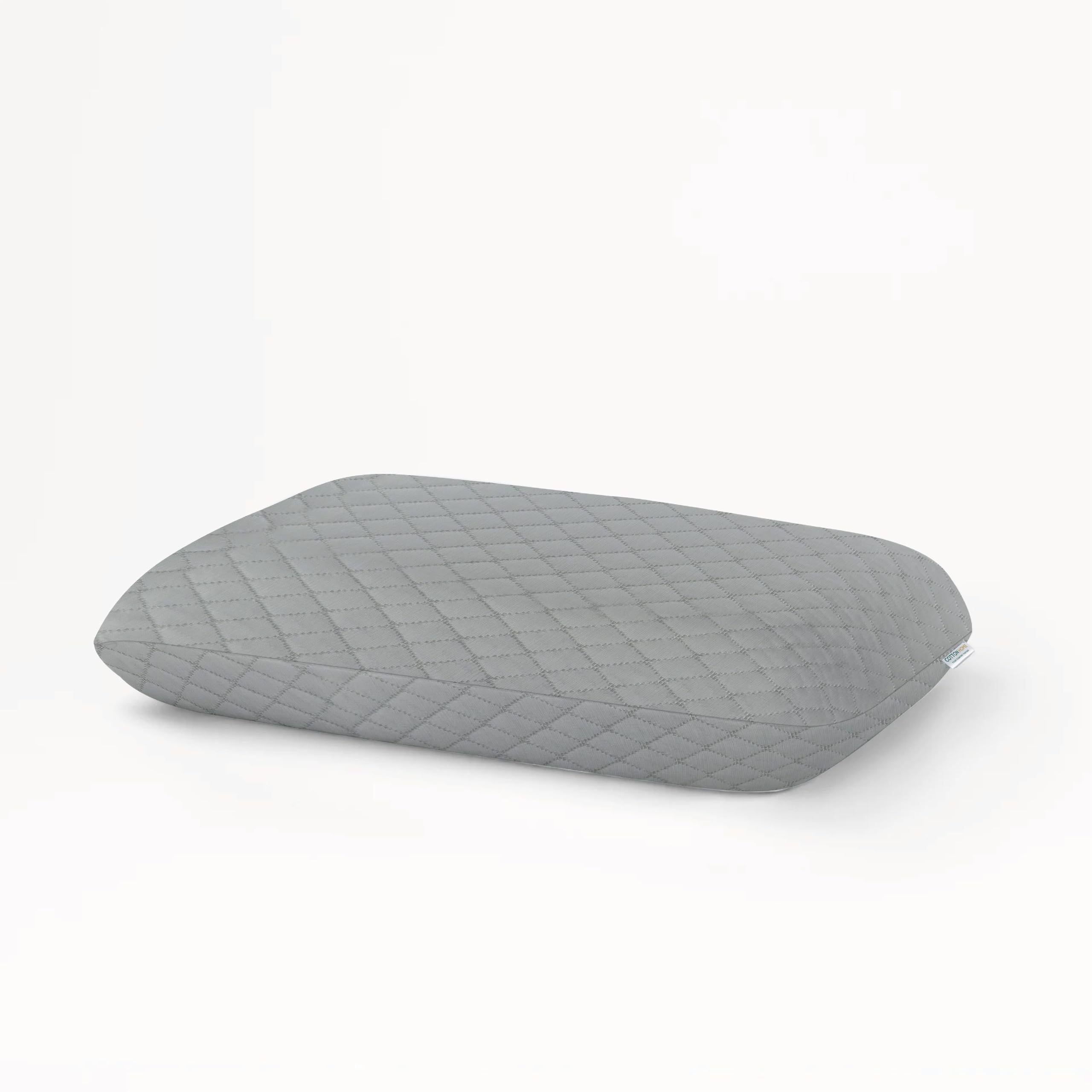 Cotton Home Grey Venus Breathable Memory Foam Pillow With Removable Cover For Neck And Shoulder Pain Relief For Stomach Sleeper Bedroom Pillows for Hotel Luxury Sleeping (40 cm x 60 cm x 13 cm)