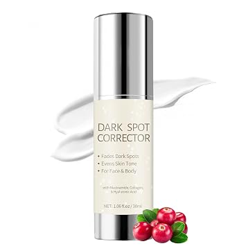 Dark Spot Remover & Corrector Serum with Niacinamide & Hyaluronic Acid - Face & Body Skincare Serum for Uneven Skin Tone, Melasma, Acne Scars & Sun Spots, Anti Aging Skincare for Women & Men, 1.06 oz