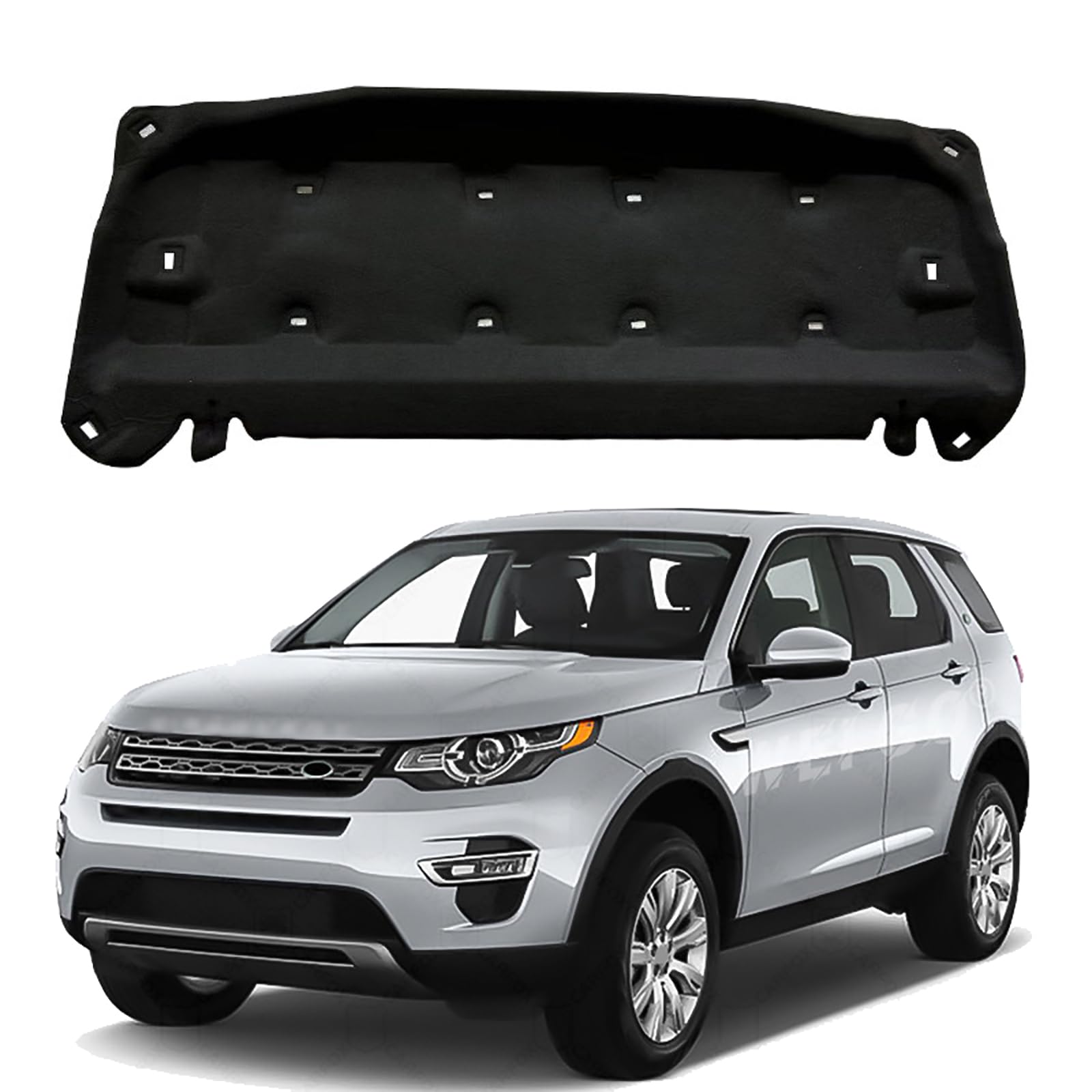 Land Rover Discovery Sport 2016 2017 2018 2019 mata izolacyjna do maski samochodu bawełniana mata izolacyjna do samochodu przednia maska ochronna osłona